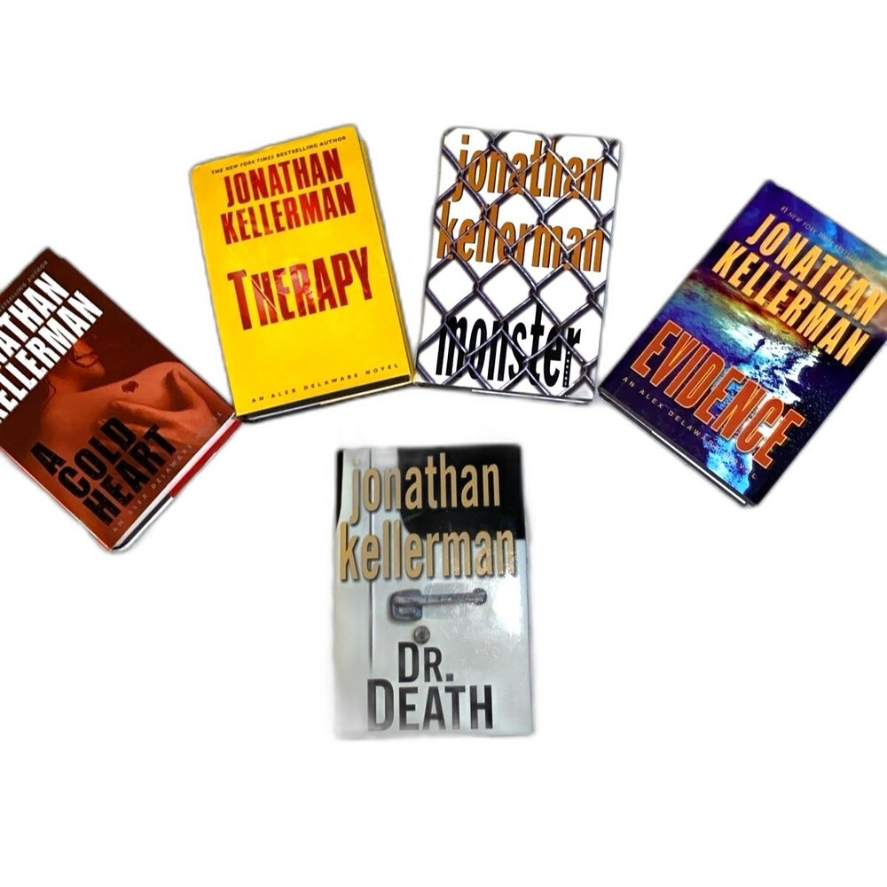 Jonathan Kellerman Hardback Kollection -5 Books